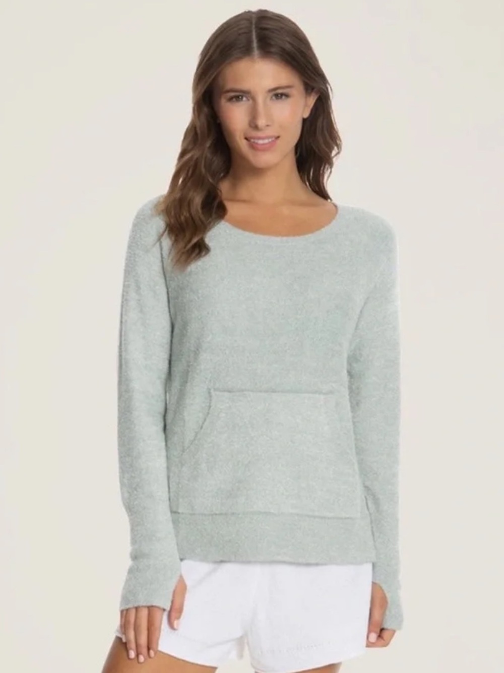 Barefoot Dreams CozyChic Ultra Raglan Pullover Size Large